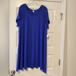 Royal blue Old Navy T-shirt dress